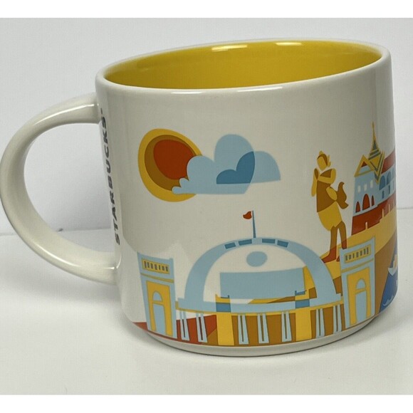 Starbucks Thailand You Are Here Series Mug New Coffee Cup NIB 2024 14oz USA Ship - Picture 4 of 10